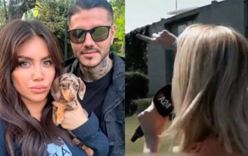 La famosa vecina de Wanda Nara y Mauro Icardi que mostró su casa y los mandó al frente