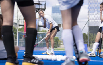 DM12: el campus de hockey de Delfina Merino que combina deporte y bienestar