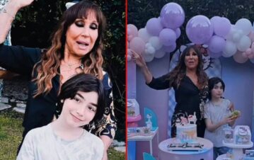 Así fue el cumpleaños temático de Dante, el nieto de Moria Casán: las fotos