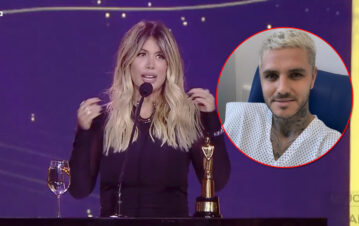 El explosivo mensaje de Wanda Nara a Mauro Icardi al ganar un Martín Fierro de la Moda