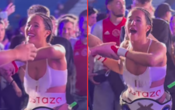 El video de la paliza de Flor Vigna en la pelea de boxeo de Párense de Manos