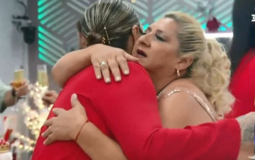 El video del abrazo de Sandra y Petrona tras declarar la tregua en Gran Hermano por Navidad