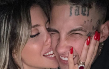 L-Gante y Wanda Nara en la cuerda floja: los posteos del cantante que desatan rumores de crisis