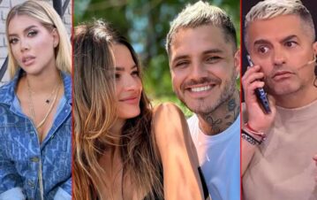 Ángel de Brito mostró un video de la China Suárez en la casa de Icardi burlándose de Wanda Nara