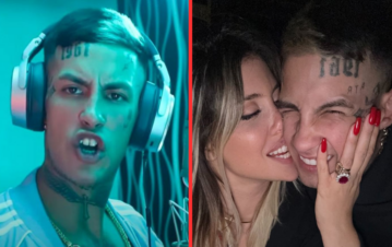 El furioso descargo de L-Gante tras confirmar su separación de Wanda Nara