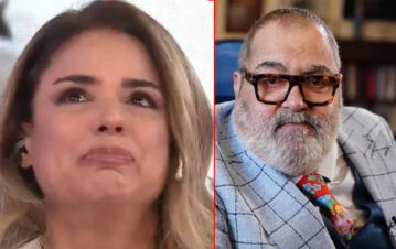 Marina Calabró lloró desconsoladamente en vivo por la muerte de Jorge Lanata