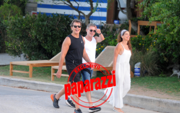 ¡Exclusivo! Las fotos de los días de Adrián Suar en Uruguay junto Gustavo Bermudez y Vero Varano