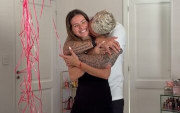 El video de la emotiva dedicatoria de la China Suárez a Mauro Icardi por su cumpleaños