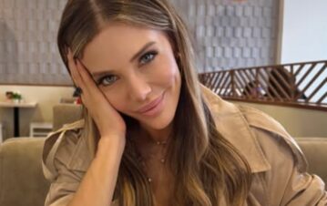El insólito desayuno “mimoso” de Evangelina Anderson con sus nuevas amigas en México