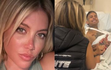 Wanda Nara mostró cómo quedó L-Gante tras su tremendo accidente en Pinamar: las fotos