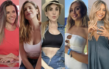 La periodista que fue mamá de gemelas con uno de los futbolistas del momento: "Bienvenidas a esta casa de locos"
