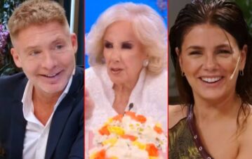 ¿Romance en puerta? Mirtha Legrand mandó al frente a Adrián Suar y Natalie Pérez en su relación