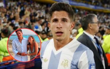 Las fotos no vistas e íntimas de Giuliano Simeone con su hermosa novia española