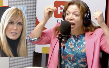 ¡Terrible video! Lizy Tagliani encaró a Viviana Canosa y le habló a los gritos: "Si vos sabías que yo estoy con menores tendrías que..."