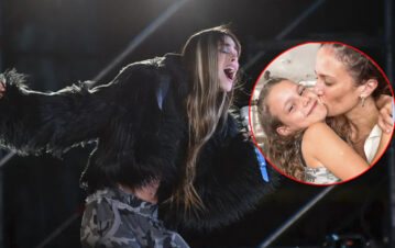 La hija de Paula Chaves cantó con Tini Stoessel en el polémico show en Palermo