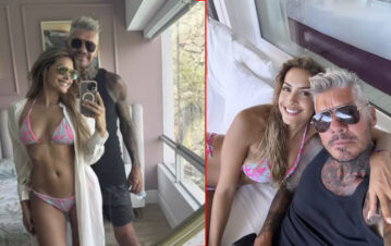 Milett Figueroa le dedicó a Marcelo Tinelli un video con imágenes íntimas y desconocidas por su cumpleaños 65