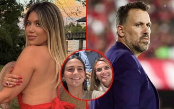 La picante frase de la hija del Ogro Fabbiani al enterarse de su romance con Wanda Nara
