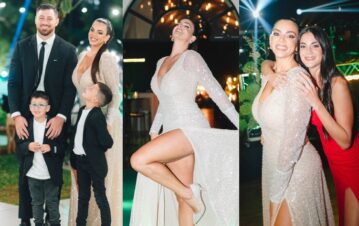 Belu Lucius celebró su cumpleaños y su aniversario de casada con una fiesta soñada: “Amamos festejar”