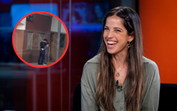 Cande Molfese tiene nuevo novio y la engancharon a los besos: el video