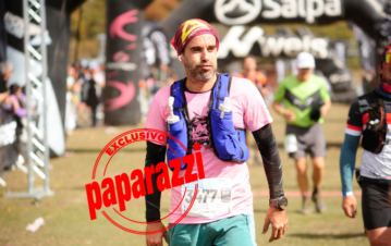 ¡Exclusivo! Las fotos de Nicolás Cabré en la maratón más grande de América