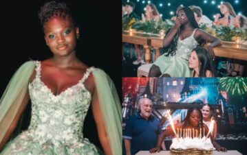 El vestido de princesa de Stephanie, la hija de Andrea Pietra y Daniel Grinbank, en sus 15: las fotos